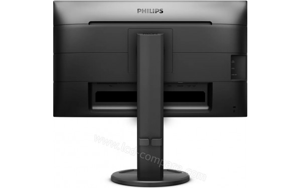 PHILIPS 240B9 - Vue de l'arri&egrave;re en position haute