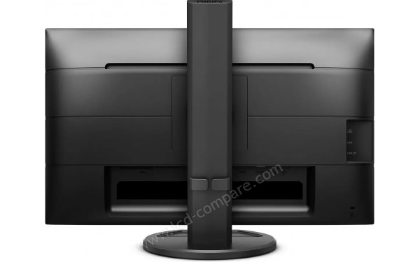 PHILIPS 240B9 - Vue de l'arri&egrave;re en position basse