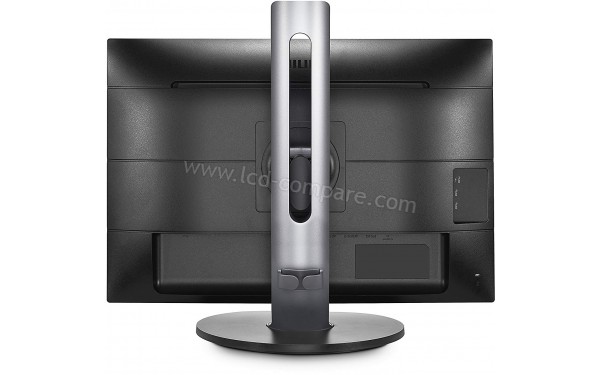 PHILIPS 241B7QPTEB - Vue de l'arri&egrave;re position basse