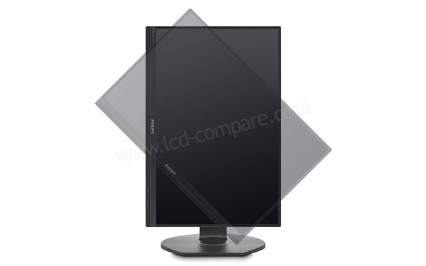 PHILIPS 241B7QUPBEB - Pr&eacute;sentation en mode pivot