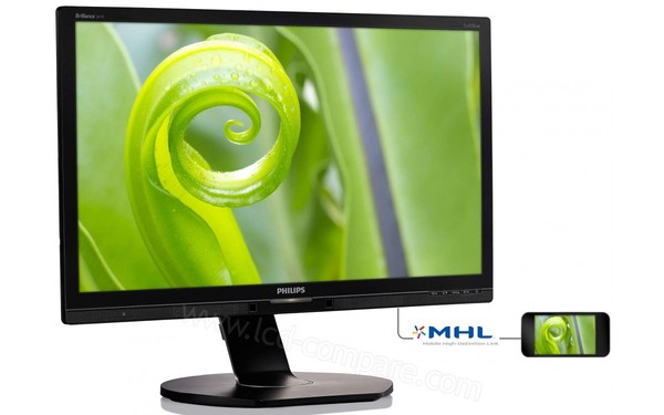 PHILIPS 241P6EPJEB - Vue 3/4 gauche