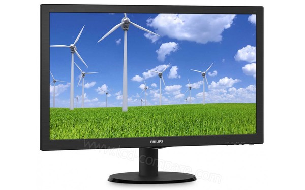 PHILIPS 243S5LDAB - Vue 3/4 gauche