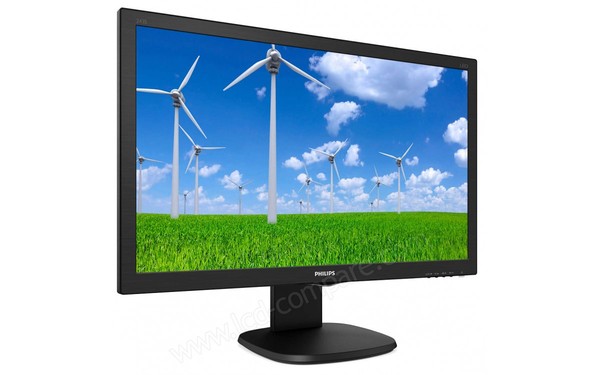 PHILIPS 243S5LHMB - Vue 3/4 gauche