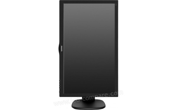PHILIPS 243S5LJMB - Vue de face en mode portrait