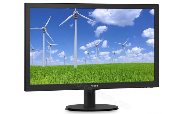 PHILIPS 243S5LSB5 - Vue 3/4 gauche