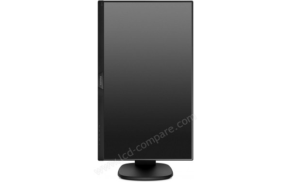 PHILIPS 243S7EHMB - Vue de face en mode portrait
