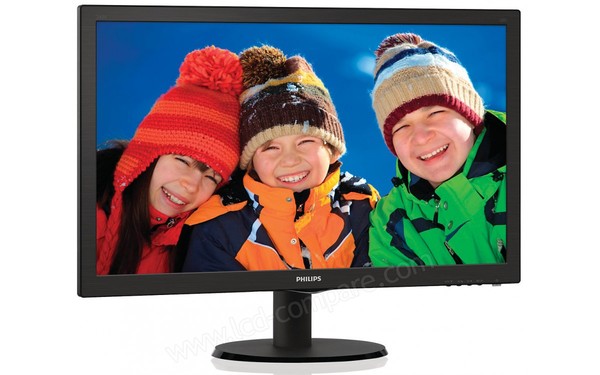 PHILIPS 243V5LHAB - Vue 3/4 gauche