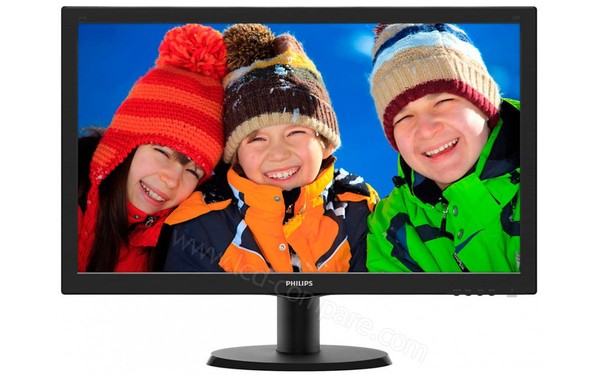 PHILIPS 243V5LHSB - Vue de face