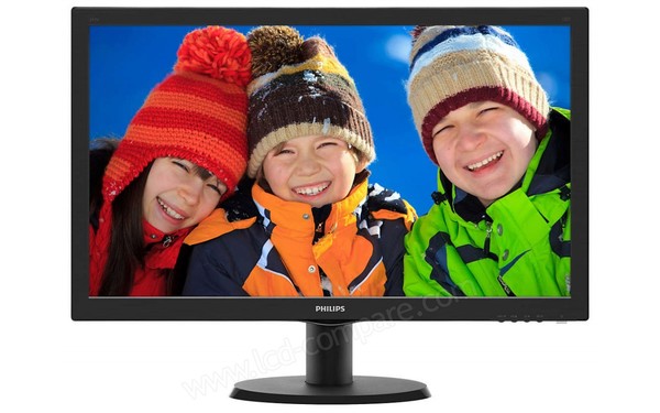 PHILIPS 243V5QHSBA - Vue de face