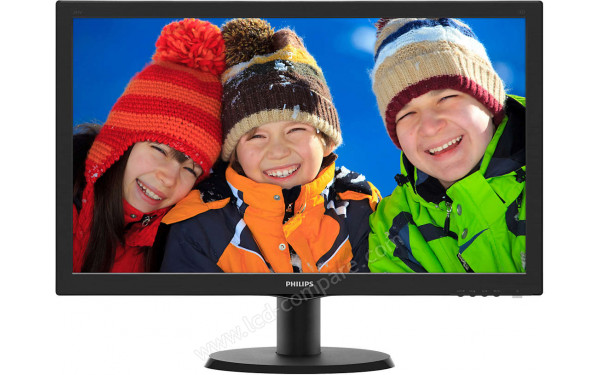 PHILIPS 243V5QSBA - Vue de face