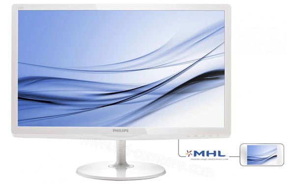 PHILIPS 247E6EDAW - Vue de face