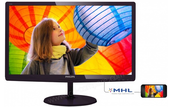 PHILIPS 247E6QDSD - Vue de face