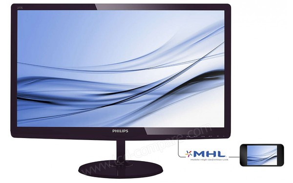 PHILIPS 277E6EDAD - Vue de face