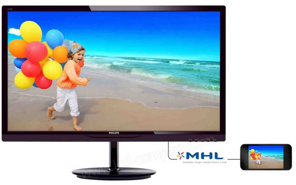 PHILIPS 284E5QHAD - Vue de face