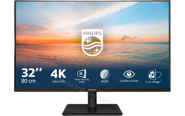 PHILIPS 32E1N1800LA - Vue de face