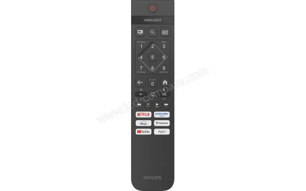 PHILIPS 32PFS6050 - T&eacute;l&eacute;commande