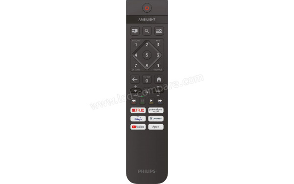 PHILIPS 32PFS6950 - T&eacute;l&eacute;commande