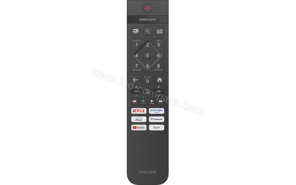PHILIPS 32PHS6050 - T&eacute;l&eacute;commande