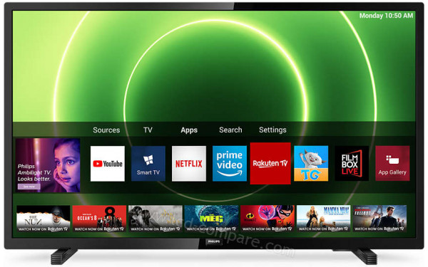 PHILIPS 32PHS6605 - Vue de face interface Saphi