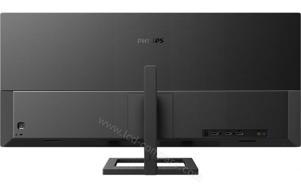 PHILIPS 345E2AE - Vue de l'arri&egrave;re en position basse