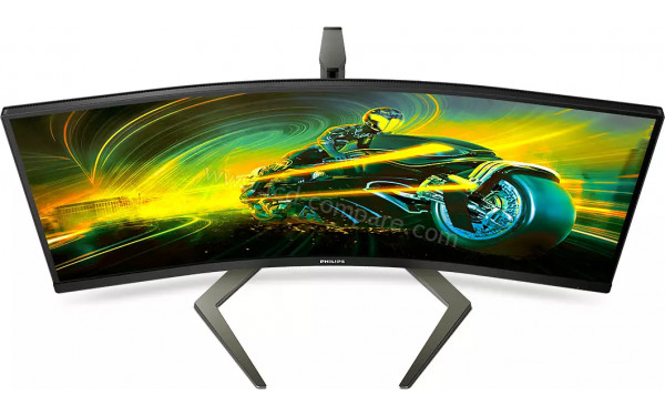 PHILIPS 34M1C5500VA - Vue en plong&eacute;e