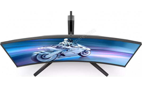 PHILIPS 34M2C6500AM - Vue en plong&eacute;e