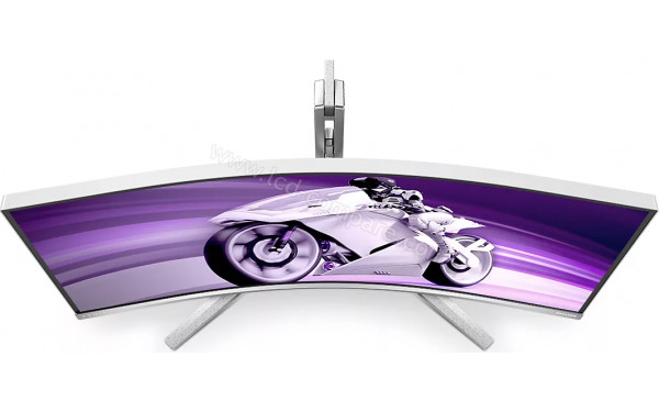 PHILIPS 34M2C7600MV - Vue en plong&eacute;e