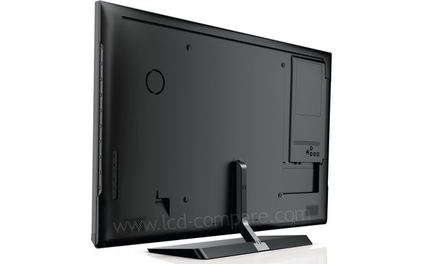 PHILIPS 37PFL6007K - Vue arri&egrave;re en 3/4