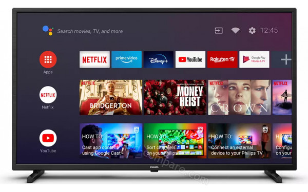PHILIPS 39PHS6707 - Vue de face Android