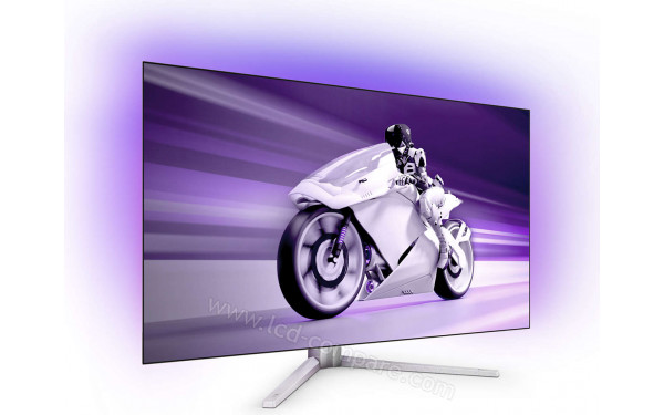 PHILIPS 42M2N8900 - Vue 3/4 gauche avec Ambiglow