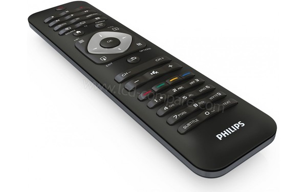 PHILIPS 42PFL6007H - T&eacute;l&eacute;commande en perspective