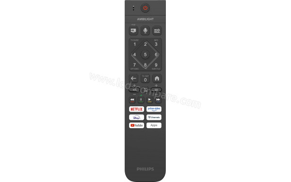 PHILIPS 43PQS8631 - T&eacute;l&eacute;commande