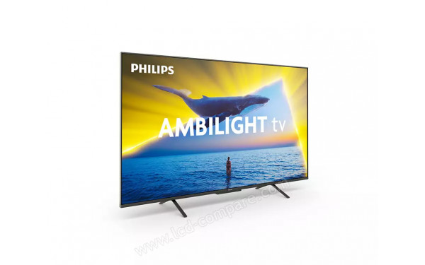 PHILIPS 43PUS8109 - Vue 3/4 gauche