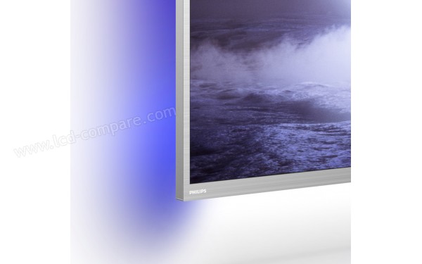 PHILIPS 43PUS9235 - Zoom sur le coin bas &agrave; gauche