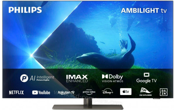 PHILIPS 48OLED818 - Vue de face