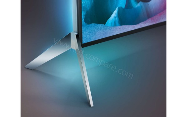 PHILIPS 48PUS7600 - Zoom sur le coin inf&eacute;rieur gauche