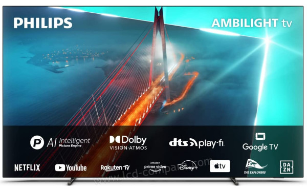 PHILIPS 55OLED718 - Vue de face