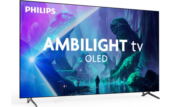 PHILIPS 55OLED801 - Vue 3/4 gauche