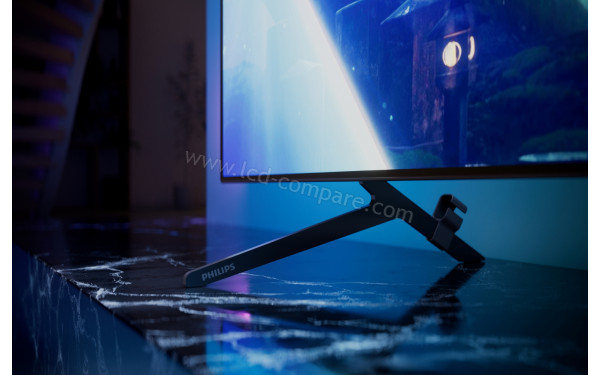 PHILIPS 55OLED801 - Zoom sur la partie basse