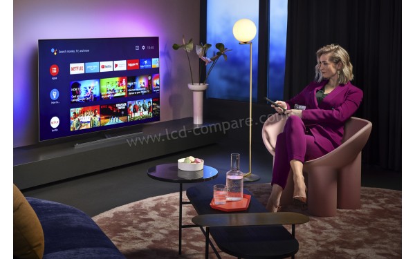 PHILIPS 55OLED855 - Mise en situation
