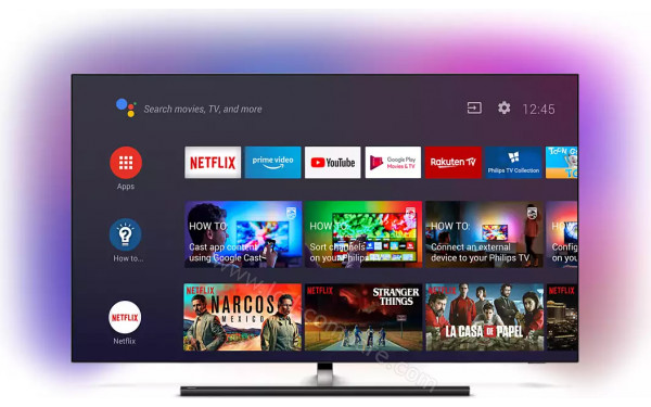 PHILIPS 55OLED865 - Vue de face Android