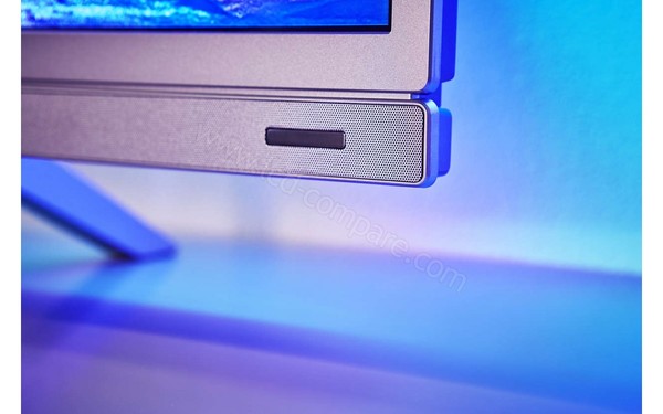 PHILIPS 55PUS7503 - Zoom sur le coin inf&eacute;rieur droit