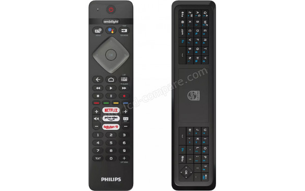 PHILIPS 55PUS8837 - T&eacute;l&eacute;commande avec clavier