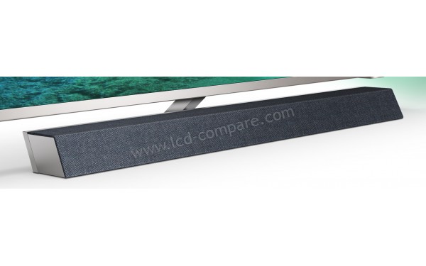 PHILIPS 55PUS9435 - Zoom sur la barre de son