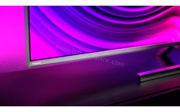 PHILIPS 58PUS8506 - Zoom sur le coin inf&eacute;rieur gauche