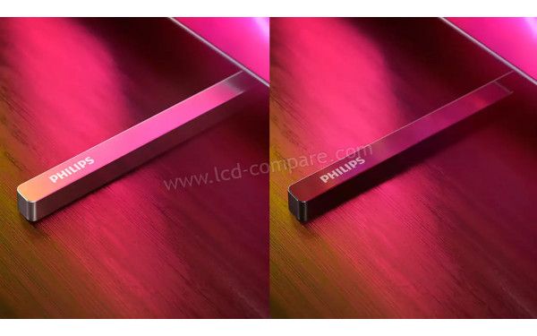 PHILIPS 65OLED806 - Zoom sur la partie basse