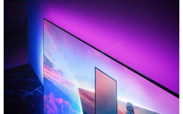 PHILIPS 65OLED811 - Zoom sur le coin sup&eacute;rieur gauche