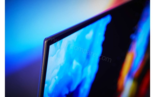 PHILIPS 65OLED873 - Zoom sur le coin sup&eacute;rieur gauche
