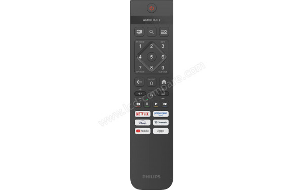 PHILIPS 65PQS7801 - T&eacute;l&eacute;commande