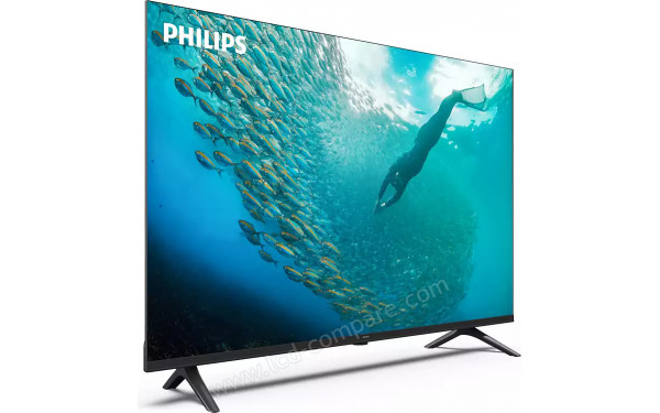 PHILIPS 65PUS7009 - Vue 3/4 gauche
